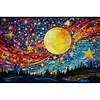 Dance Of Stars - 11CT Stamped Cross Stitch 60*40CM(glass painting cross stitch) tapestrymarket