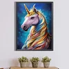 5D diy volle runde bohrer diamant malerei einhorn kit heim dekoration (w2188)