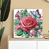 Diamond Painting-DIY Crystal Rhinestone Flower and Butterfly