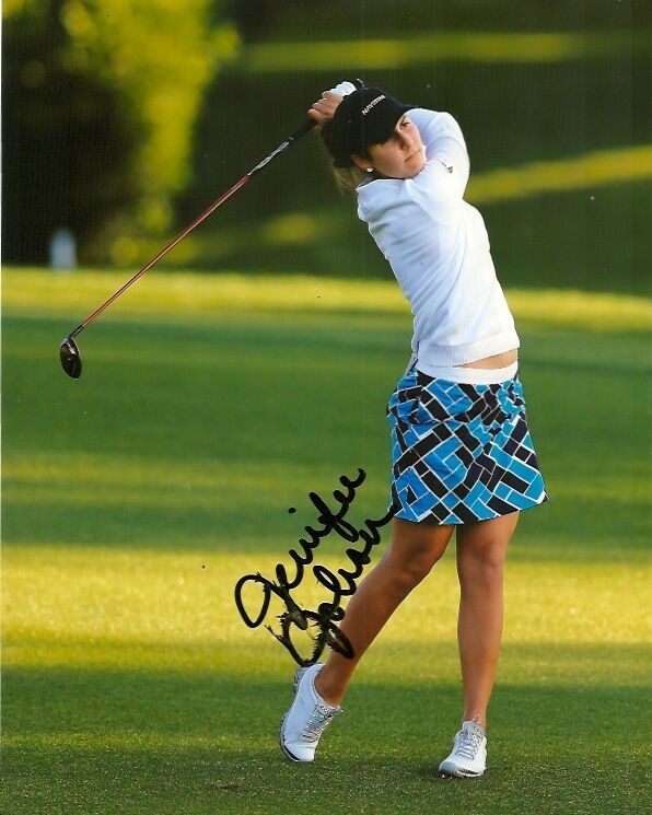 LPGA Jennifer Johnson Autographed Signed 8x10 Photo Poster painting COA 2