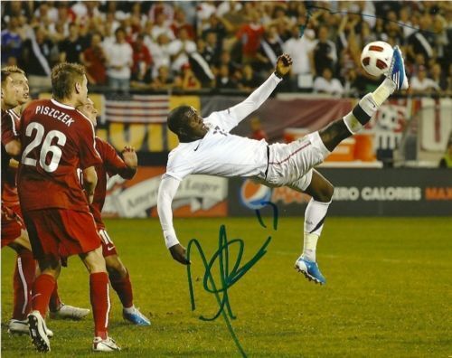 Team USA Jozy Altidore Autographed Signed 8x10 Photo Poster painting COA TWO