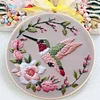 Flower Hummingbird-Embroidery Kit