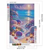 (40*60cm)Seaside Fantasy Shells - Full Round Drill Diamond Painting
