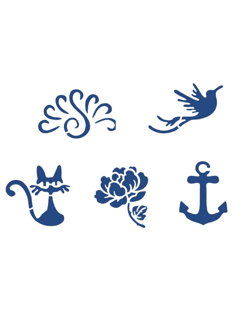 S01-40 herbal tattoo stickers ins wind juice vegetation tattoo simulation stickers durable waterproof men and women