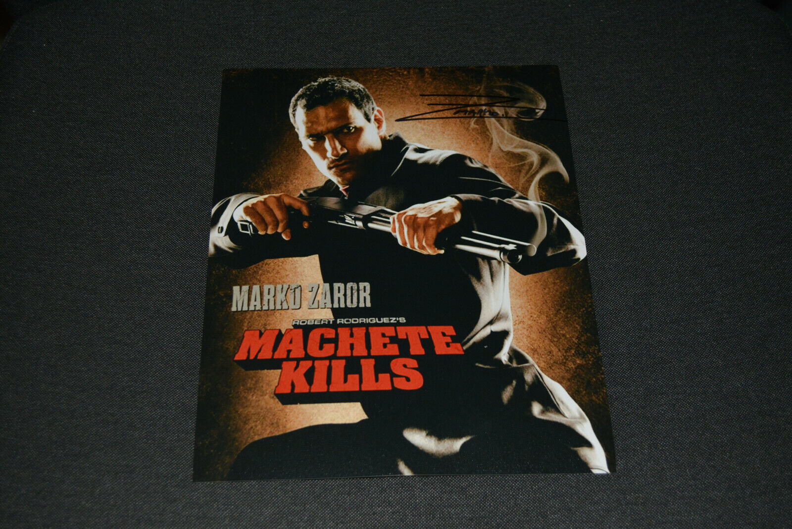 MARKO ZAROR signed autograph In Person 8x10 20x25 cm MACHETE KILLS