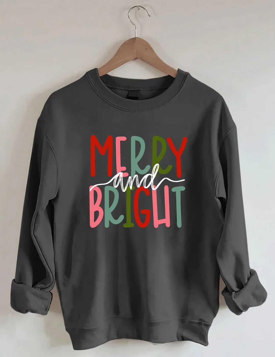 Merry and Bright Christmas Sweatshirt
