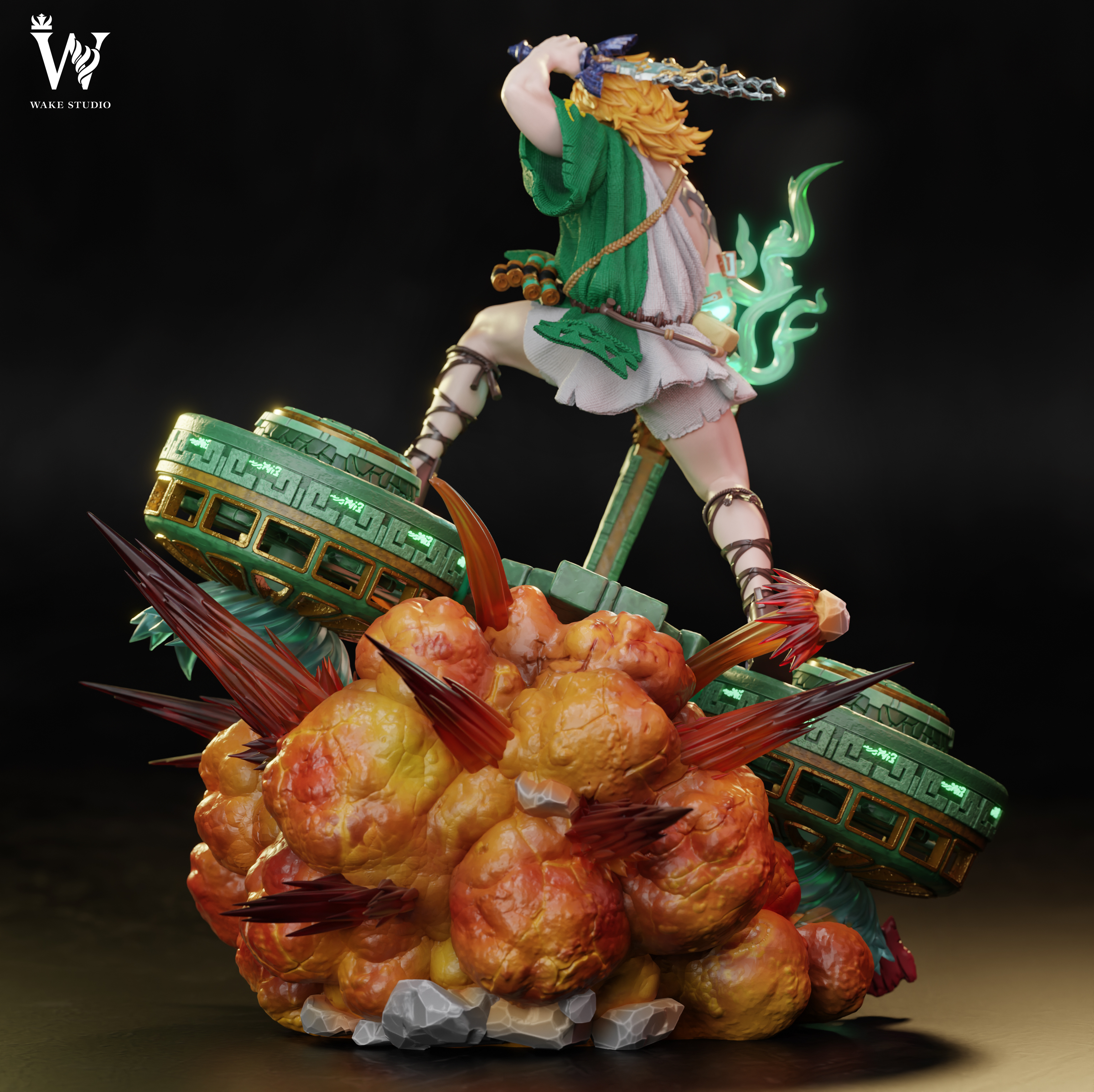 ゼルダの伝説 Wake-STUDIO リンク フィギュア ゼルダの伝説 Wake-STUDIO リンク フィギュア - メルカリ