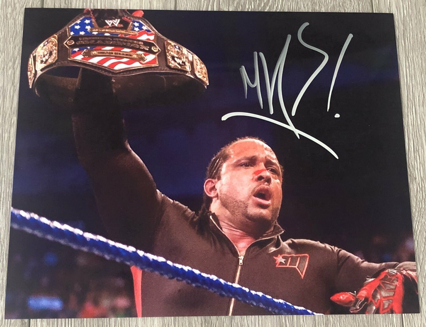 MVP MONTEL VONTAVIOUS PORTER SIGNED AUTOGRAPH WWE RAW 8x10 Photo Poster painting E w/EXACT PROOF