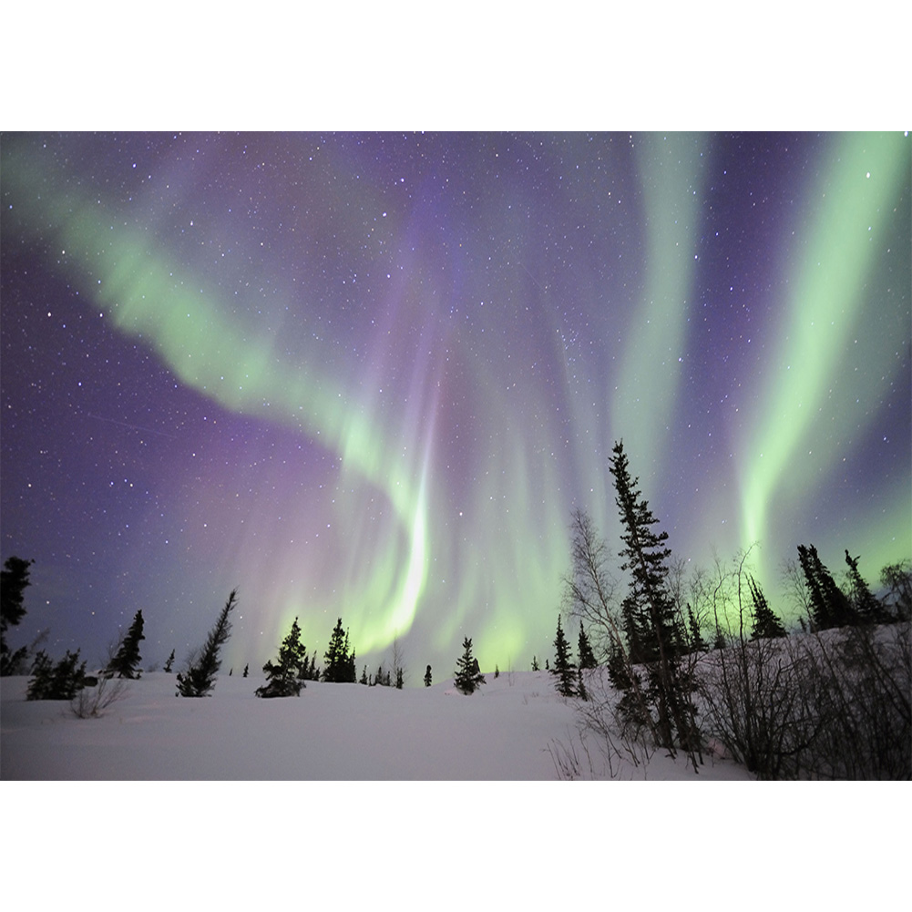 

Northern Lights - Round Drill Diamond Painting - 40*30CM, 501 Original
