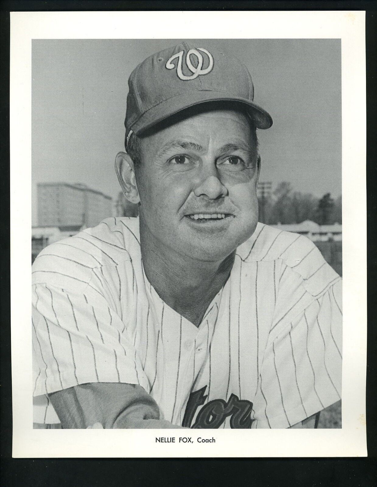 Nellie Fox circa 1960's Premium Press Photo Poster painting Washington Senators