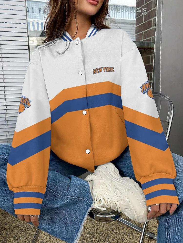 New York Knicks  Limited Edition Full-Snap Casual Jacket