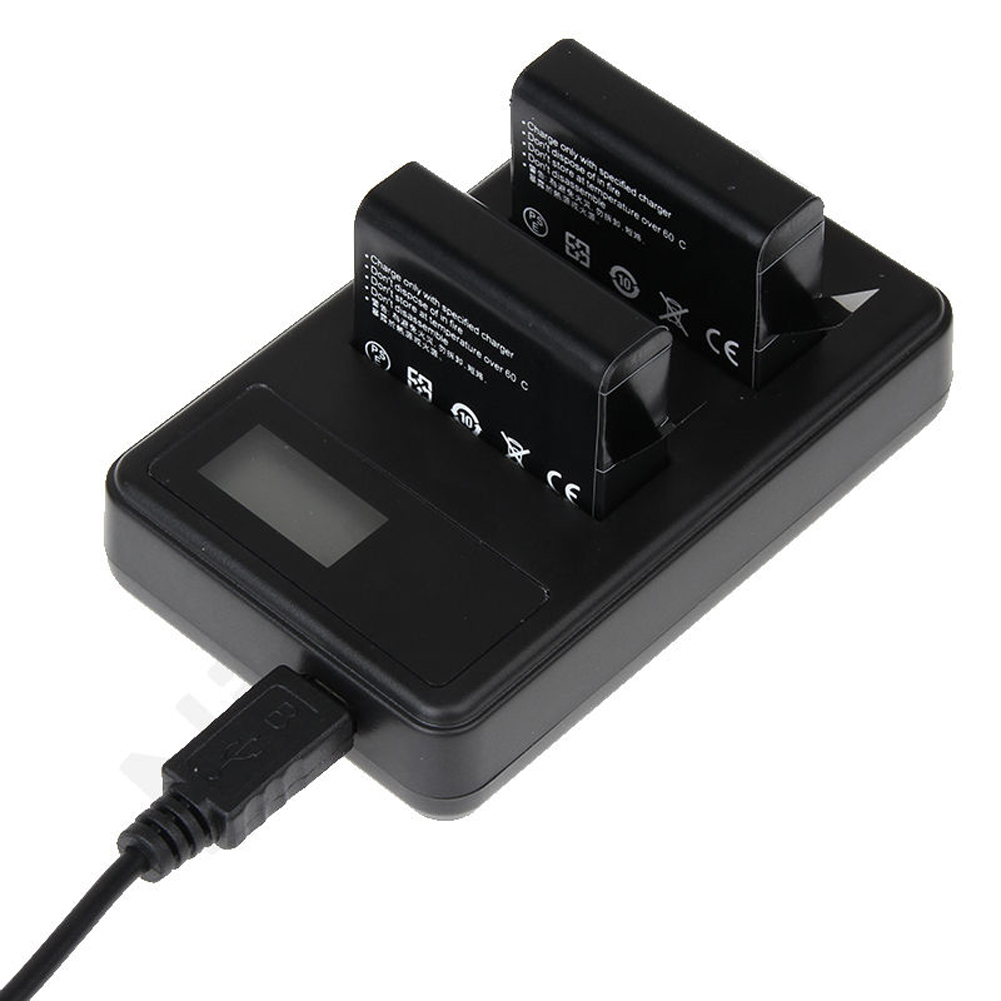 

AHDBT-401 LED gopro usb dual charger +2 pcs battery for gopro hero 4 1600mA, 501 Original
