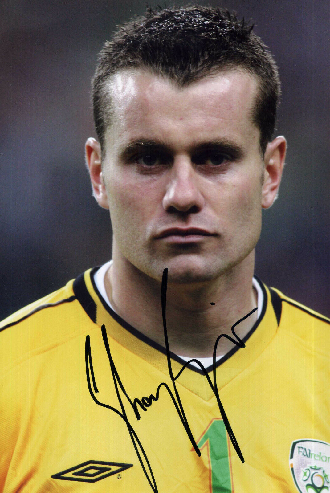 SHAY GIVEN Signed Photo Poster paintinggraph - Newcastle United & Eire (Rep of Ireland) Preprint