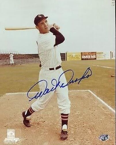 Walt Dropo Signed 8x10 Photo Poster painting Sop Cert Jsa Autograph Authentic