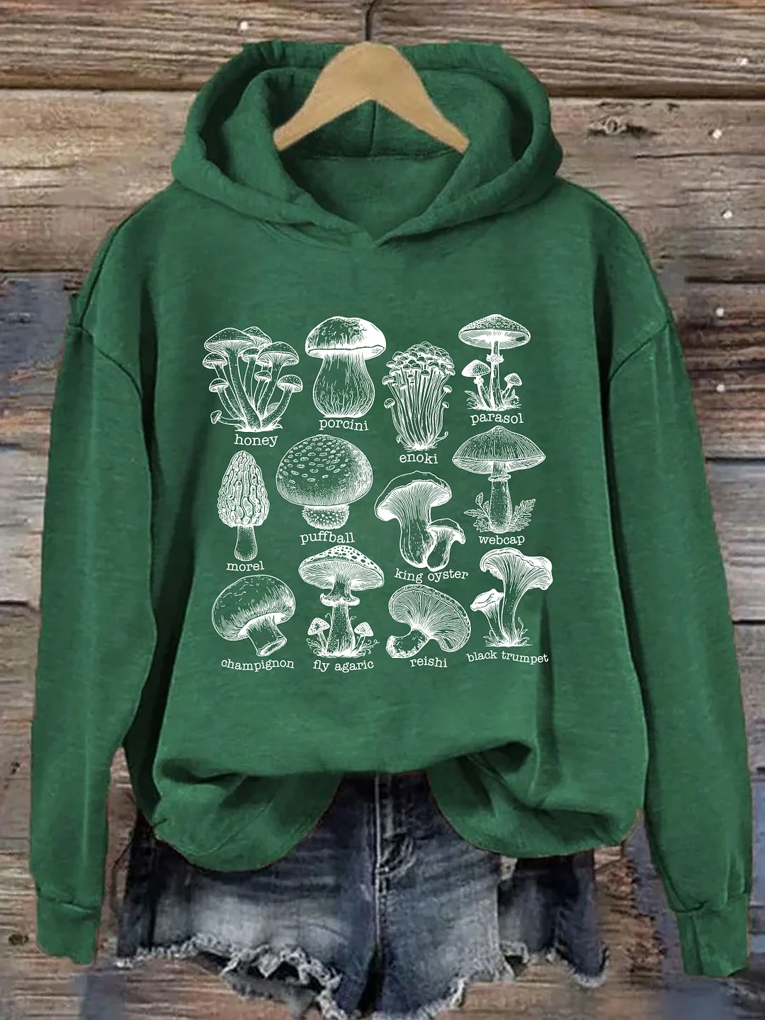Vintage Mushroom Hoodie