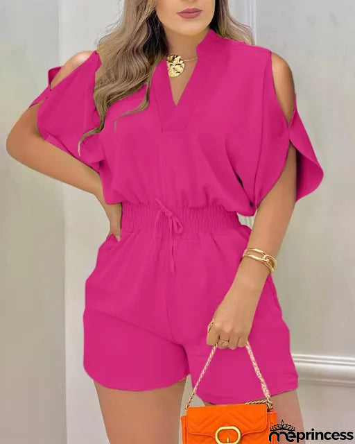Tailored and airy Romper