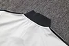 Joyfball 2024/2025 Kids Size Juventus Long Zipped Jacket White Football Jersey （Vintage style）