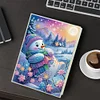 (US Local)Snowman Special Shaped 5D DIY Diamond Art Painting Notebook Kit for Beginners