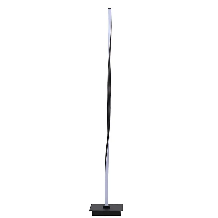 Twisted Strip Remote Control RGB Dimmable LED Modern Floor Lamp Standing Lamp - Appledas