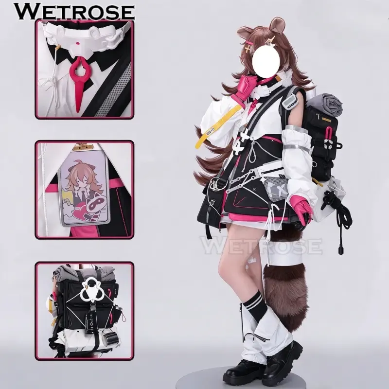 [Wetrose] Pre-Order Arknights Timeslot Game Outfit Full Set Cosplay Costume