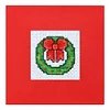 (Multi-Style) Christmas-DIY Cross Stitch Greeting Card Kit