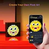 Divoom TimeBox Evo - Pixel Art Bluetooth Speaker, 16x16 LED Display - APP Control - Cool Animation Frame, Desktop Alarm Clock