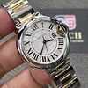 Cartier Women's Ballon Bleu Yellow Gold and Stainless Steel Automatic Watch (W2BB0002) Super Clone