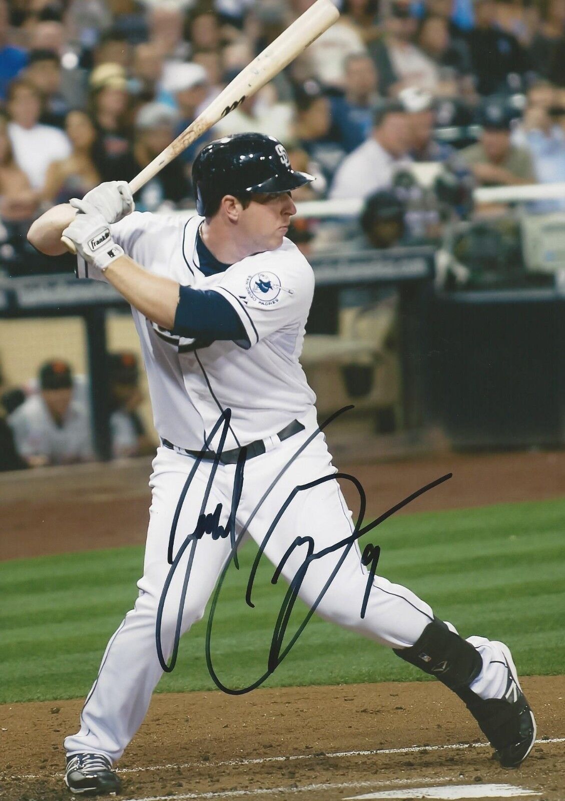 Autographed 8x10 Jedd Gyorko San Diego Padres Autographed Photo Poster painting - COA