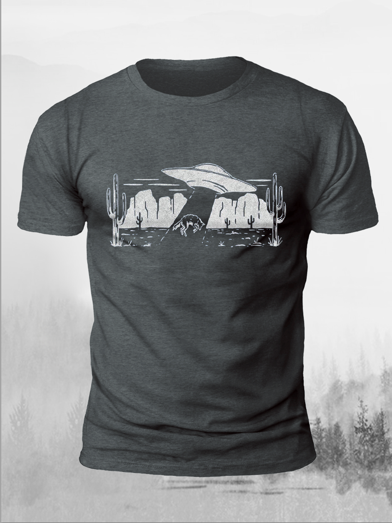 Men's Spaceship Fox Pilot Short-Sleeved Shirt in  mildstyles