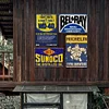 4pcs - Gas Oil - Vintage Metal Signs(12*16Inch)