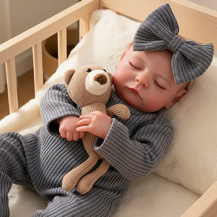 Babeside Sleeping Reborn Baby Noah 20'' Little Infant Gir Emotional Peace Builder