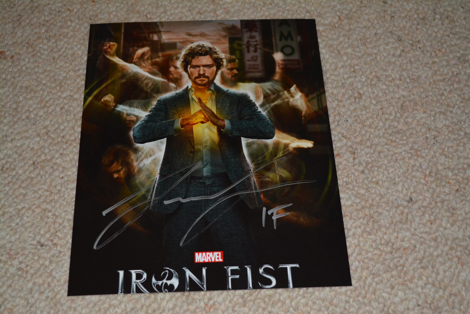 FINN JONES signed autograph 8x10 20x25cm In Person IRON FIST