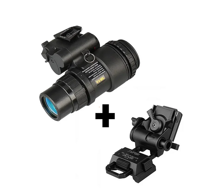 1X 32mm Digital Night Vision PVS18 + L4 G24 Helmet Mount Adapter - HaikeWargame