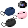 Silicone Protective Cover Shockproof Scratch Resistant Cover with Carabiner Protective Shell Compatible for TOZO NC20 Pro/NC20 Earbud