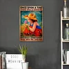 Cowgirl - Vintage Metal Signs - 20*30cm - Western