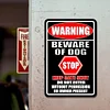 Dog Warning- Vintage Metal Signs(12*16Inch)