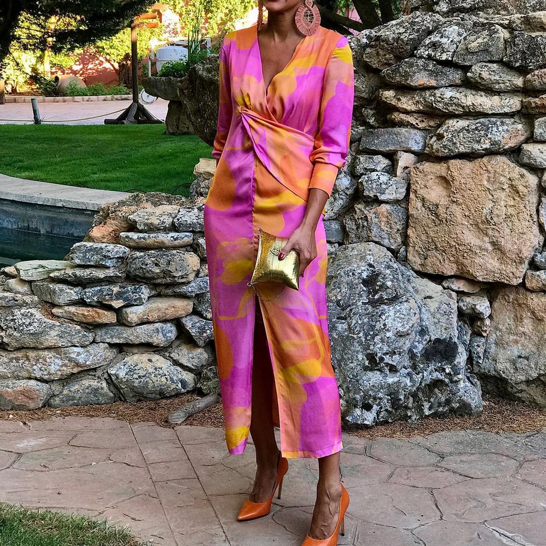 Fashion and Elegant Split Dress