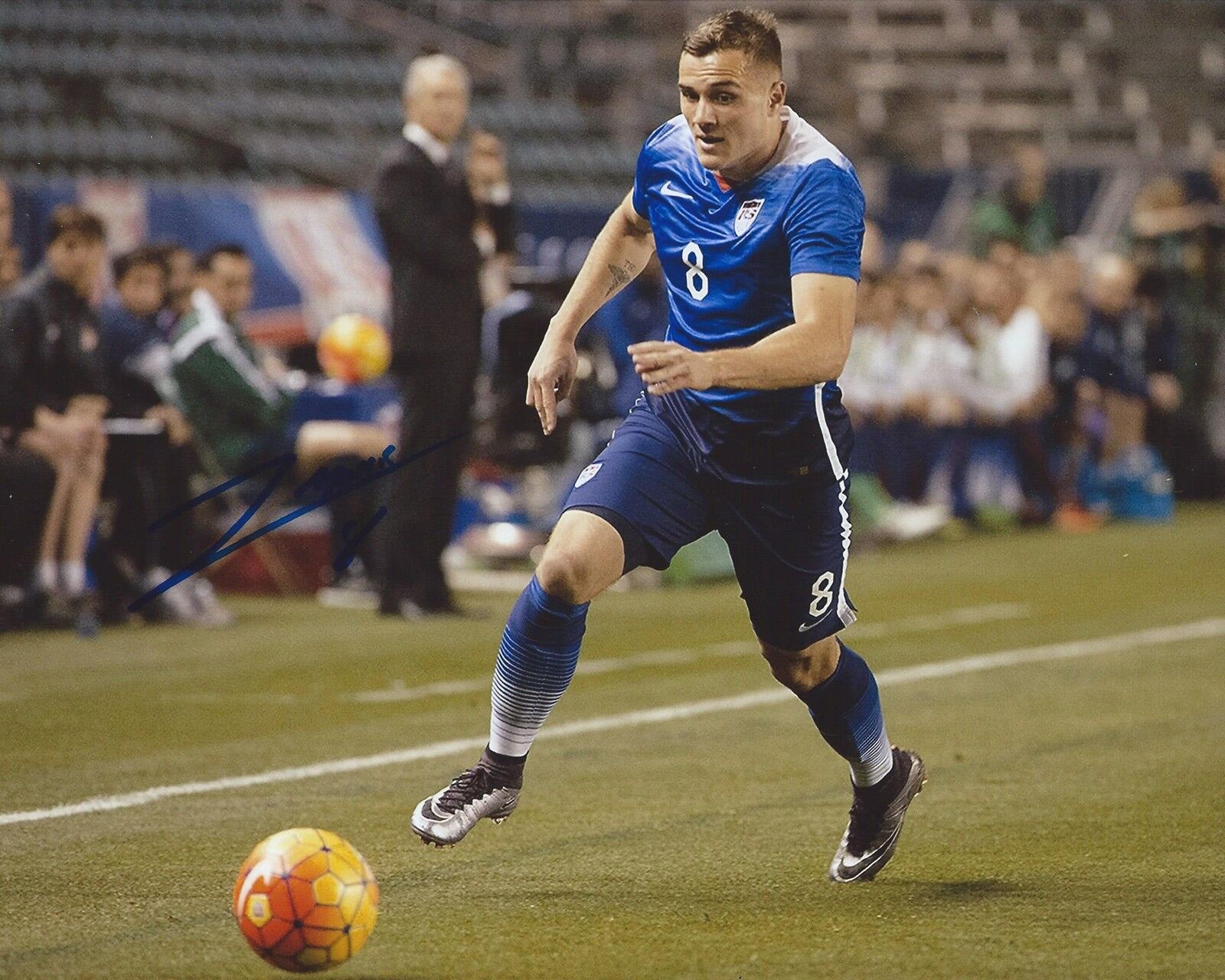 Jordan Morris Signed 8×10 Photo Poster painting Team USA Soccer Autographed COA