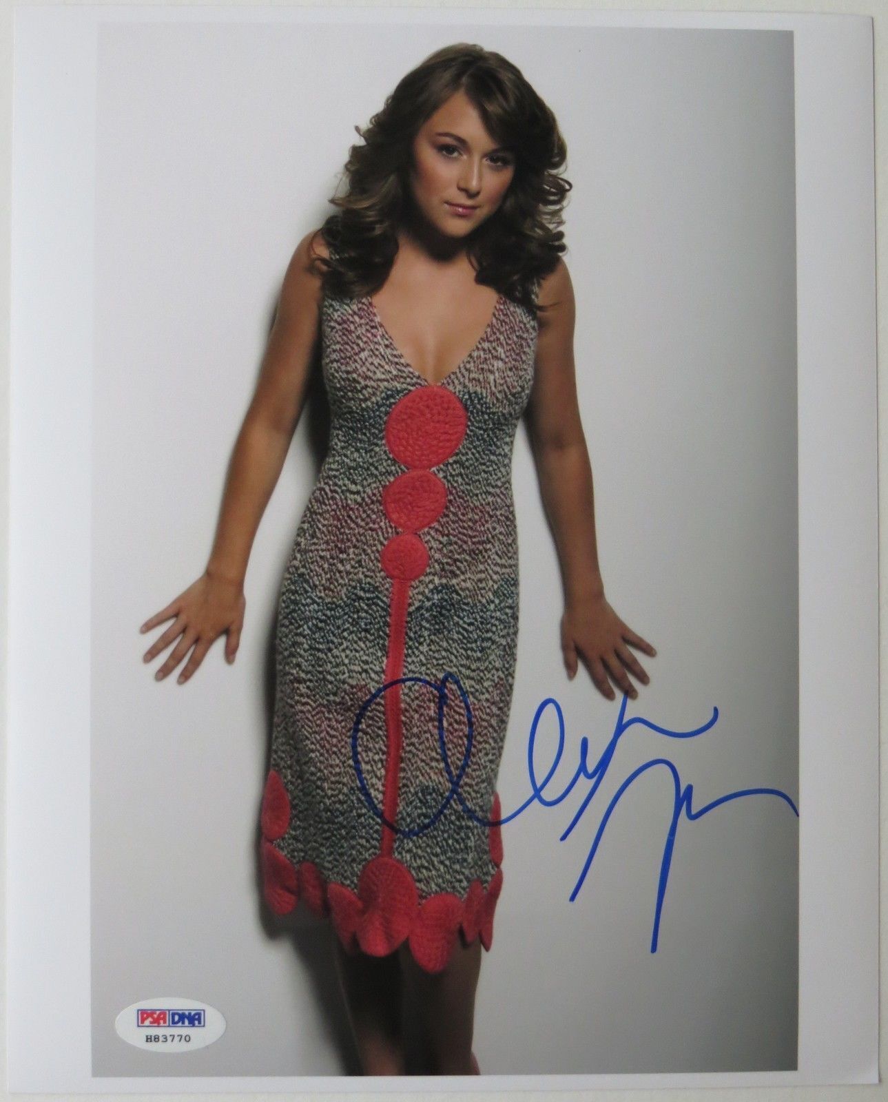 Alexa Vega Signed Authentic Autographed 8x10 Photo Poster painting (PSA/DNA) #H83770