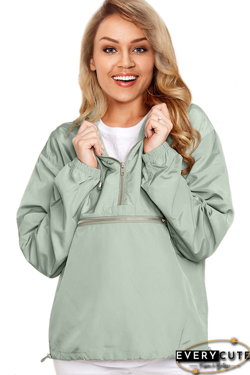 Green Windbreak Jacket