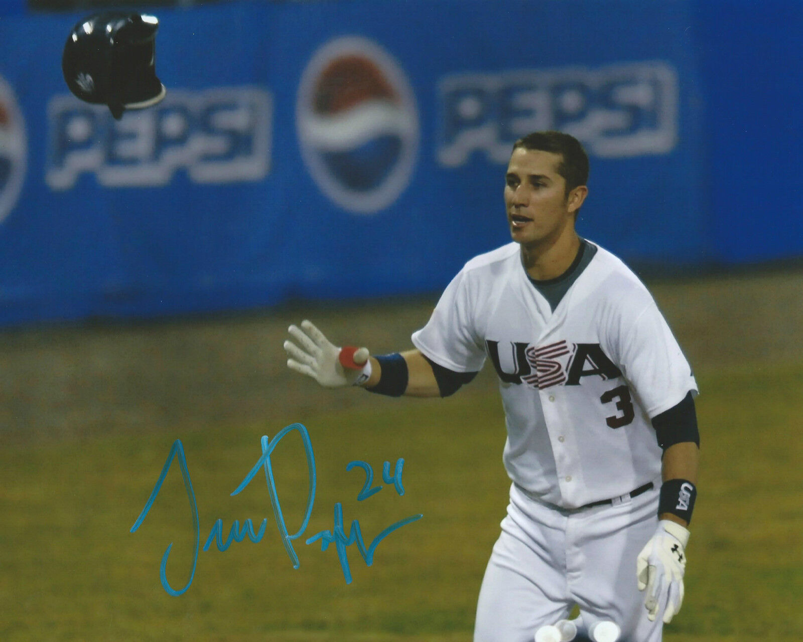 Trevor Plouffe *MINNESOTA TWINS* Signed Autographed 8x10 Photo Poster painting TP1 COA GFA