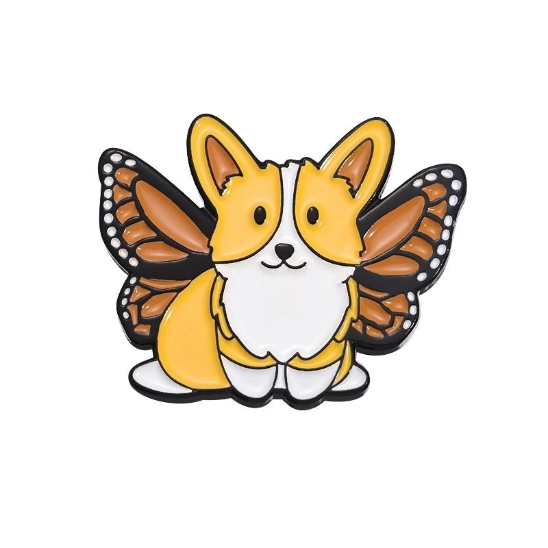 Cute Pin Animal Letter Alloy Stoving Varnish Unisex Brooches