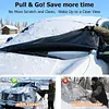 Car Windshield Cover for Winter Car Snow Protector Cover for Cars SUVs & Trucks