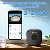 3MP Resolution Camera Human Motion Detection High Definition WiFi Monitoring Cameras Real Time Reminder for Family Use