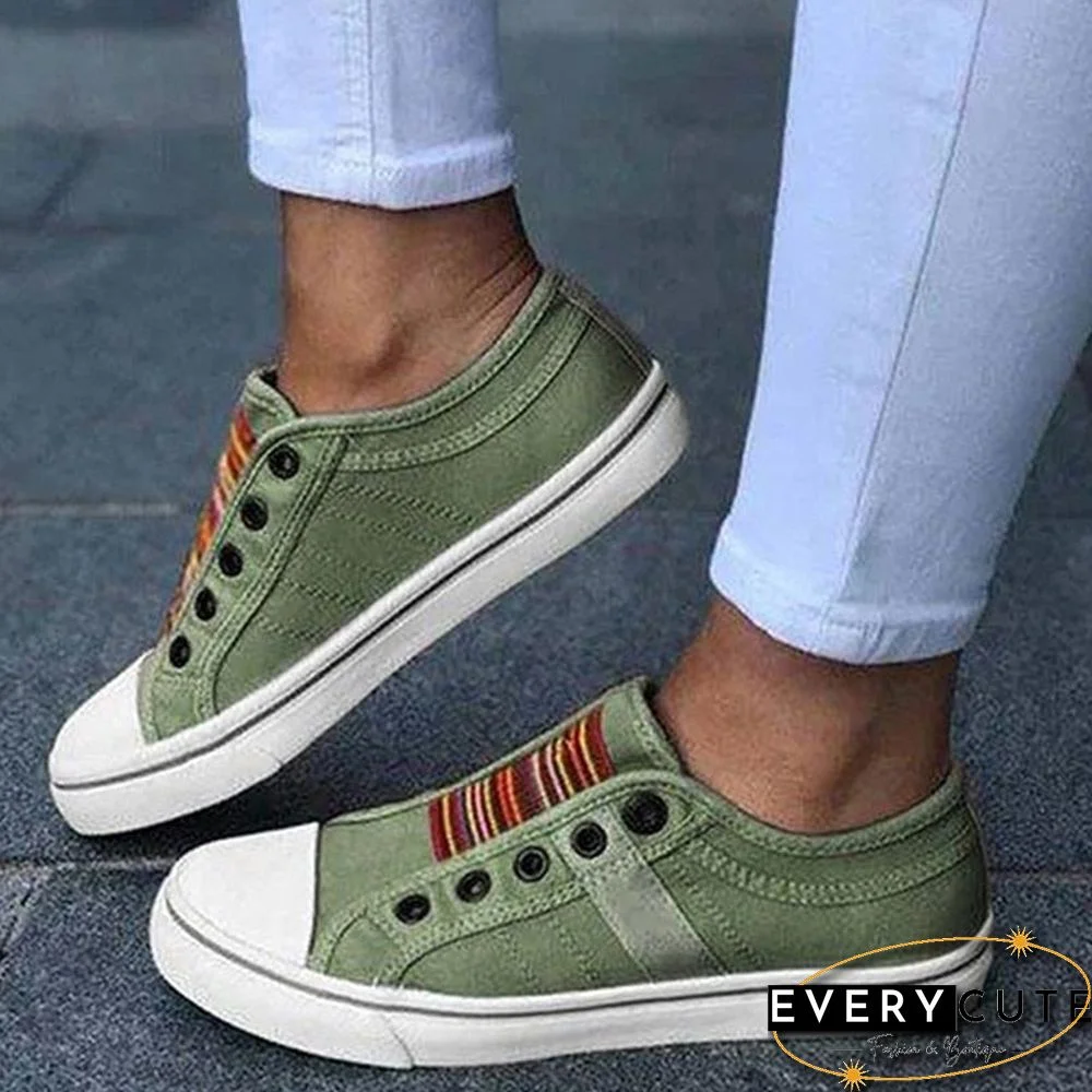 Low-Cut Trainers Canvas Flat Shoes Women Casual Vulcanize Shoes New Women Summer Autumn Sneakers Ladies Wdhkun