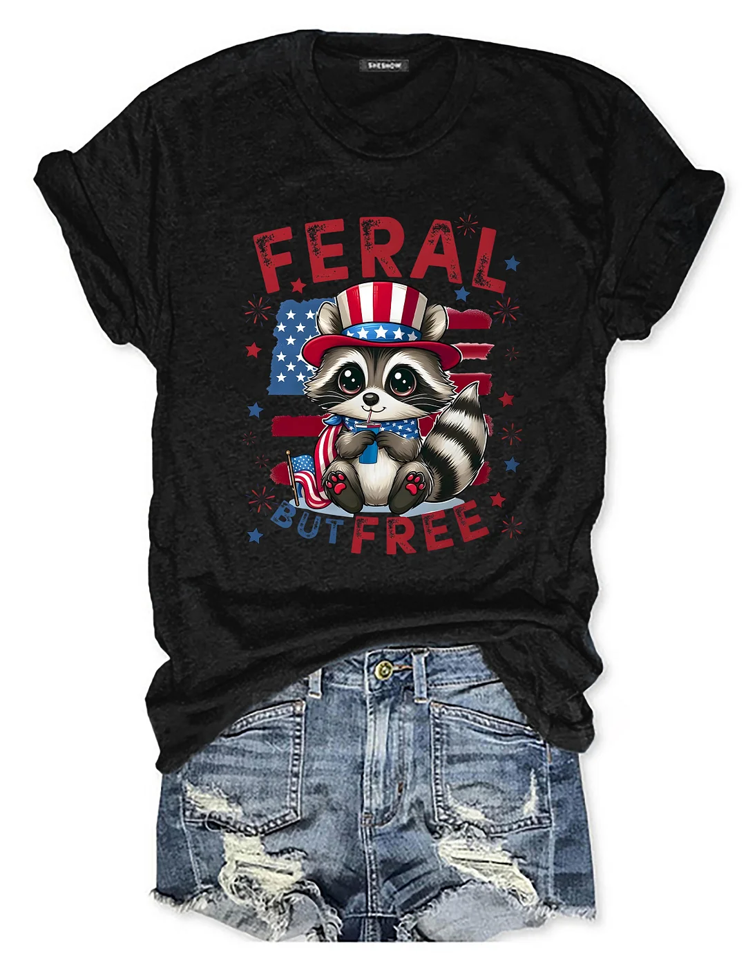 Feral But Free T-shirt