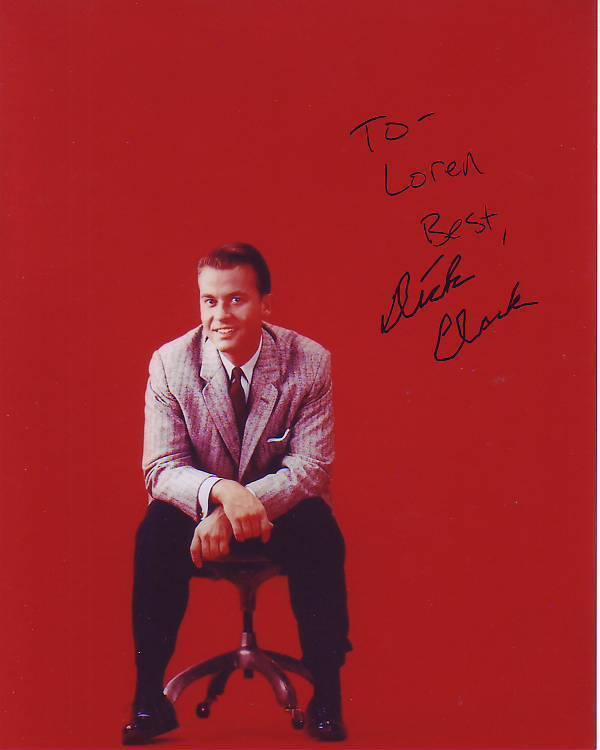 DICK CLARK Autographed Signed Photo Poster paintinggraph - To Loren