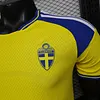 2026 Player Version Sweden National Team Home Football Shirt 1:1 Thai Quality