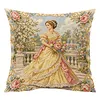 Victorian Girl DIY 11CT 3-Strand Printed Cross Stitch Kit 45x45cm