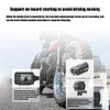 Motorcycle DVR HD 1080P Front Rear View Dash Cam IP65 Waterproof Parking Monitor